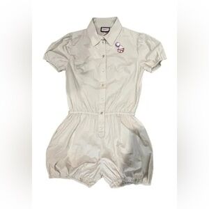Fiorucci short romper  Size 46   $350 MSRP looks Lille a Large to me